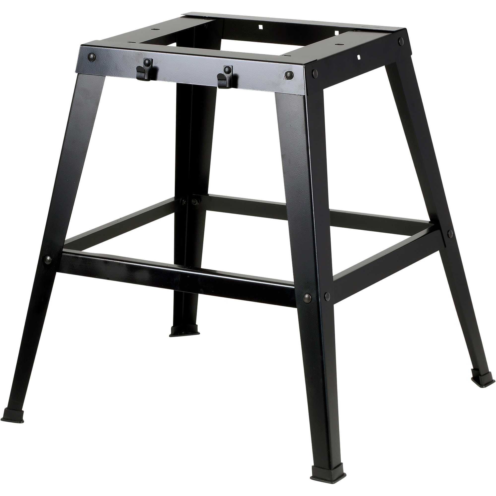 Klutch Benchtop Metal Band Saw Stand, 25.8in.L x 22.52in.W x 25.12in.H